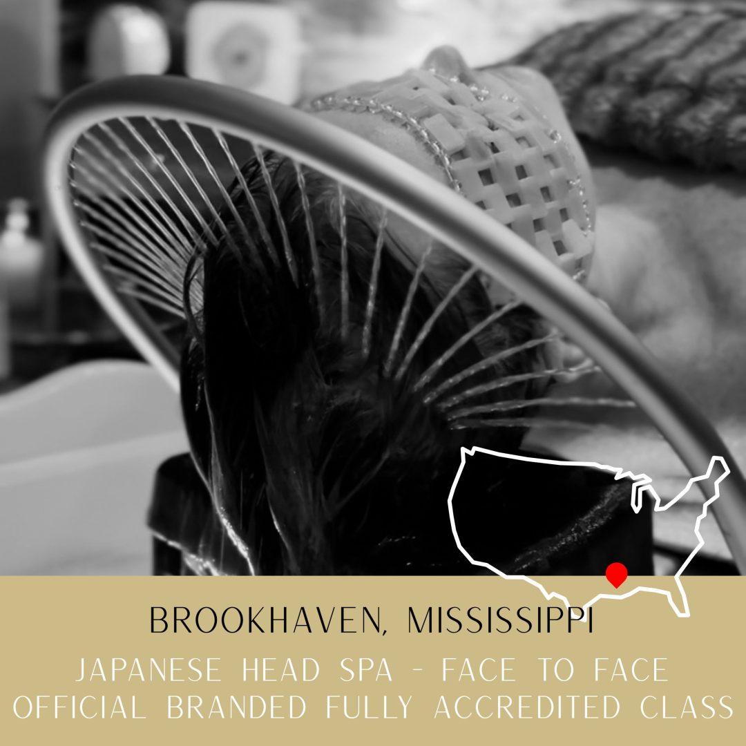 BROOKHAVEN, MISSISSIPPI - Face-To-Face Japanese Head Spa Course