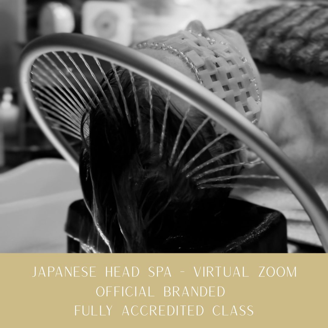VIRTUAL - Official Japanese Head Spa Course - FULLY ACCREDITED