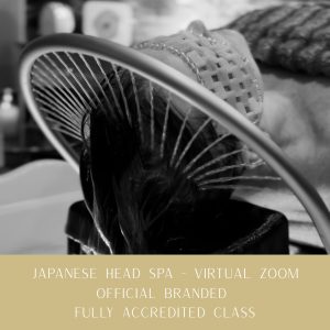 VIRTUAL - Official Japanese Head Spa Course - FULLY ACCREDITED