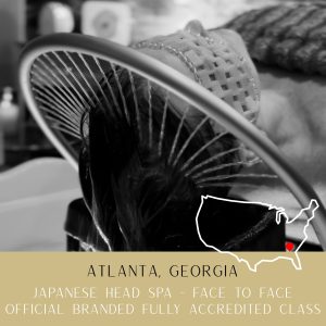 ATLANTA, GEORGIA - Face-To-Face Japanese Head Spa Course