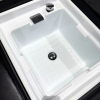 Black Full Japanese Head Spa Bed with Integrated Foot Spa – PLUMBED