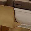 Japanese Head Spa Fawn Full Bed with integrated Foot Spa  **HEIGHT ADJUSTABLE** with Electric Back Rest - PLUMBED