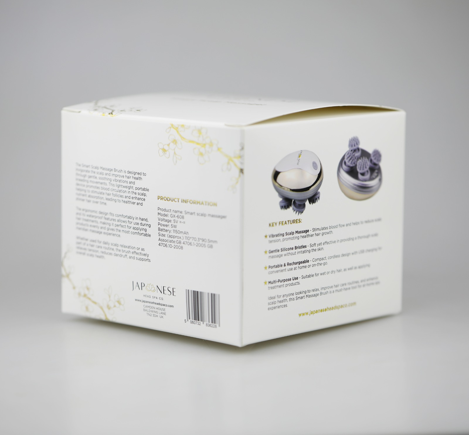 Smart Scalp Massage Brush - Japanese Head Spa Co US