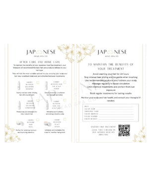 Aftercare Leaflet