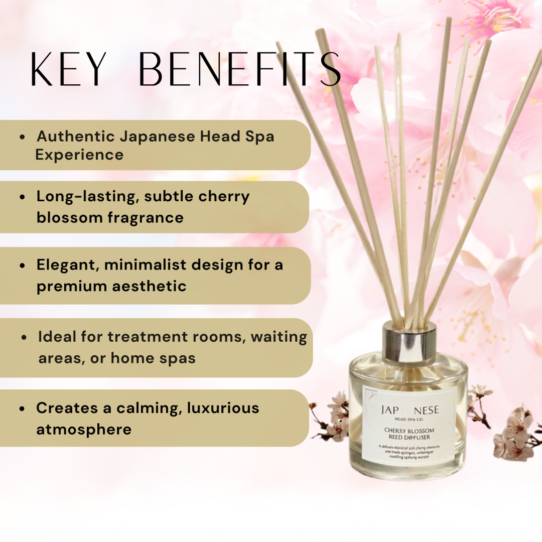 japanese head spa cherry blossom scalp care