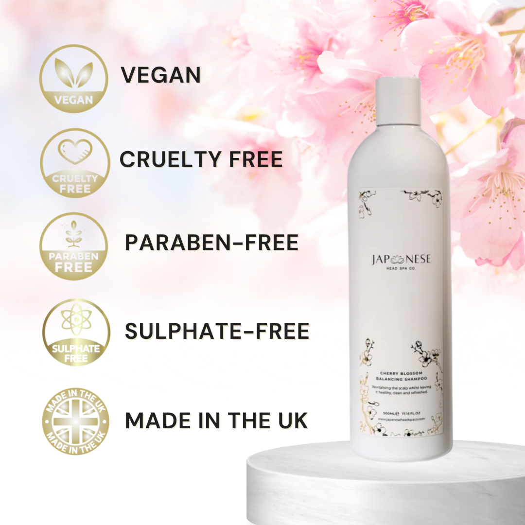 japanese head spa cherry blossom scalp care japanese head spa cherry blossom scalp care
