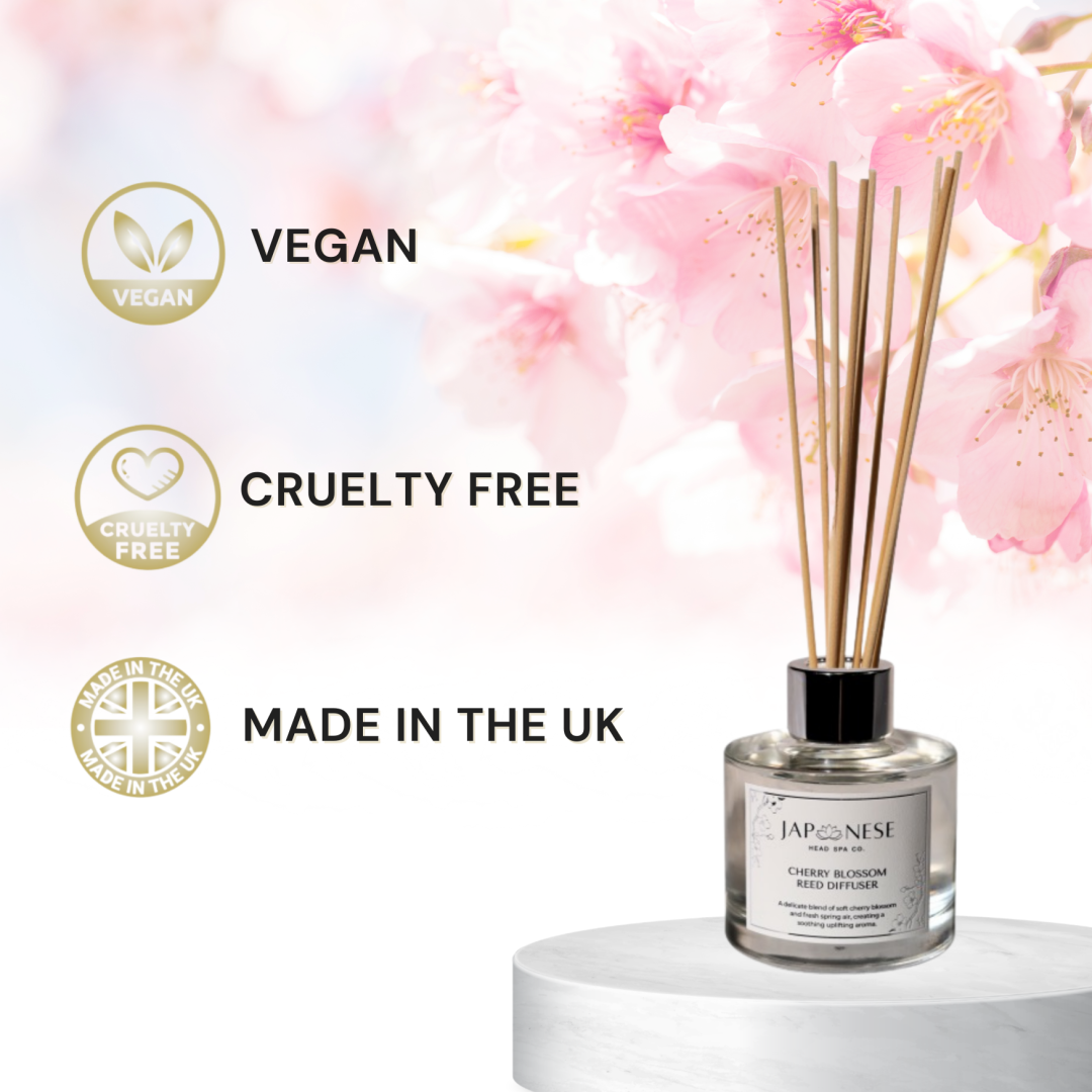 japanese head spa cherry blossom scalp care