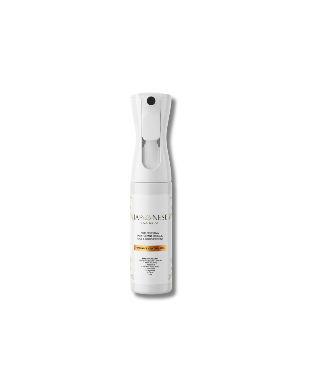 HEAD SPA CLEANING - Anti-Microbial Disinfectant Surface, Tool and Equipment LEAVE-ON Mist 300ml