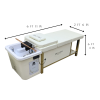 Japanese Head Spa Cream Full Bed Unit with Gold Frame - NON PLUMBED - NO WATER CONNECTION NEEDED