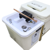 Japanese Head Spa Cream Full Bed Unit with Gold Frame - NON PLUMBED - NO WATER CONNECTION NEEDED