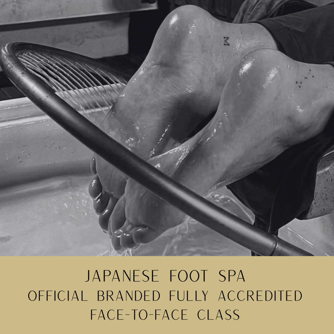 Official Branded Face-To-Face Japanese Foot Spa Course – Fully Accredited