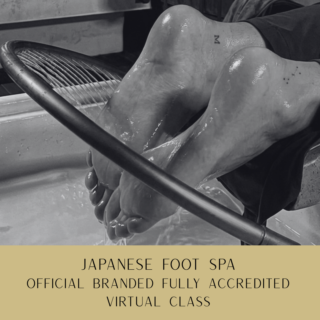 Japanese-Foot-Spa-Virtual.png VIRTUAL - Official Branded Japanese Foot Spa Course β FULLY ACCREDITED