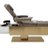 Japanese Head Spa Fawn Full Bed with integrated Foot Spa  **HEIGHT ADJUSTABLE** with Electric Back Rest - PLUMBED