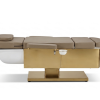 Japanese Head Spa Fawn Full Bed with integrated Foot Spa  **HEIGHT ADJUSTABLE** with Electric Back Rest - PLUMBED