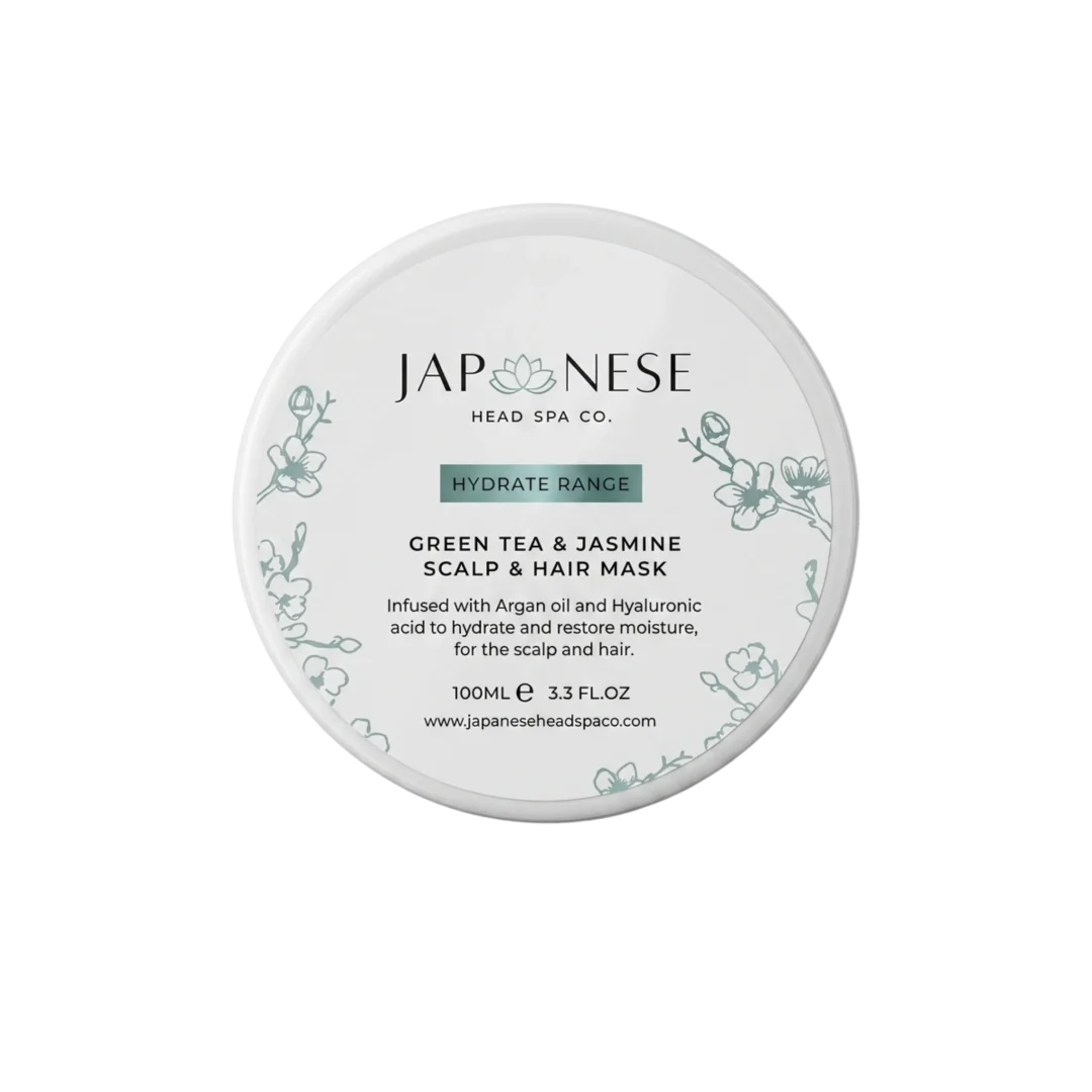 GREEN TEA & JASMINE SCALP & HAIR MASK - 100ML
