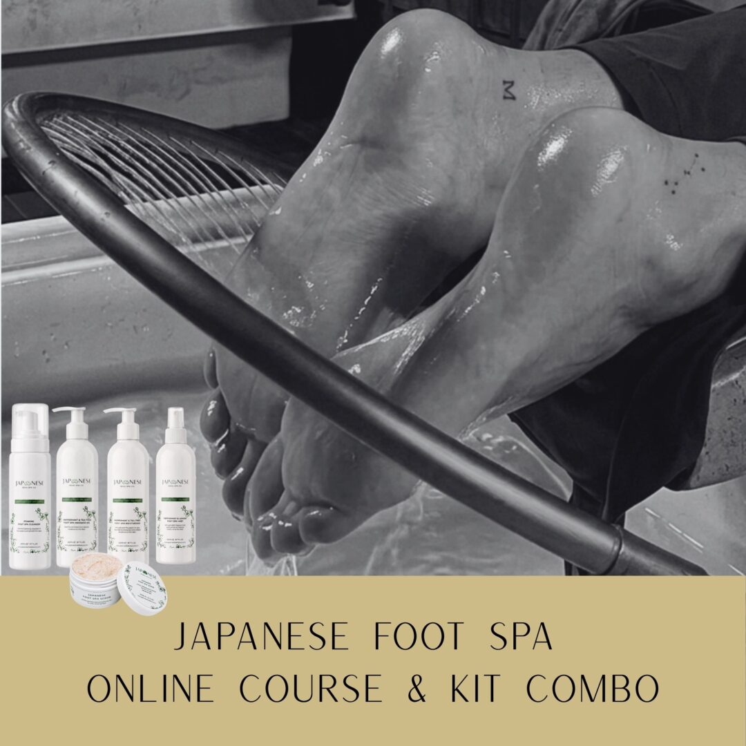 ONLINE Japanese Foot Spa Course & Kit Combo