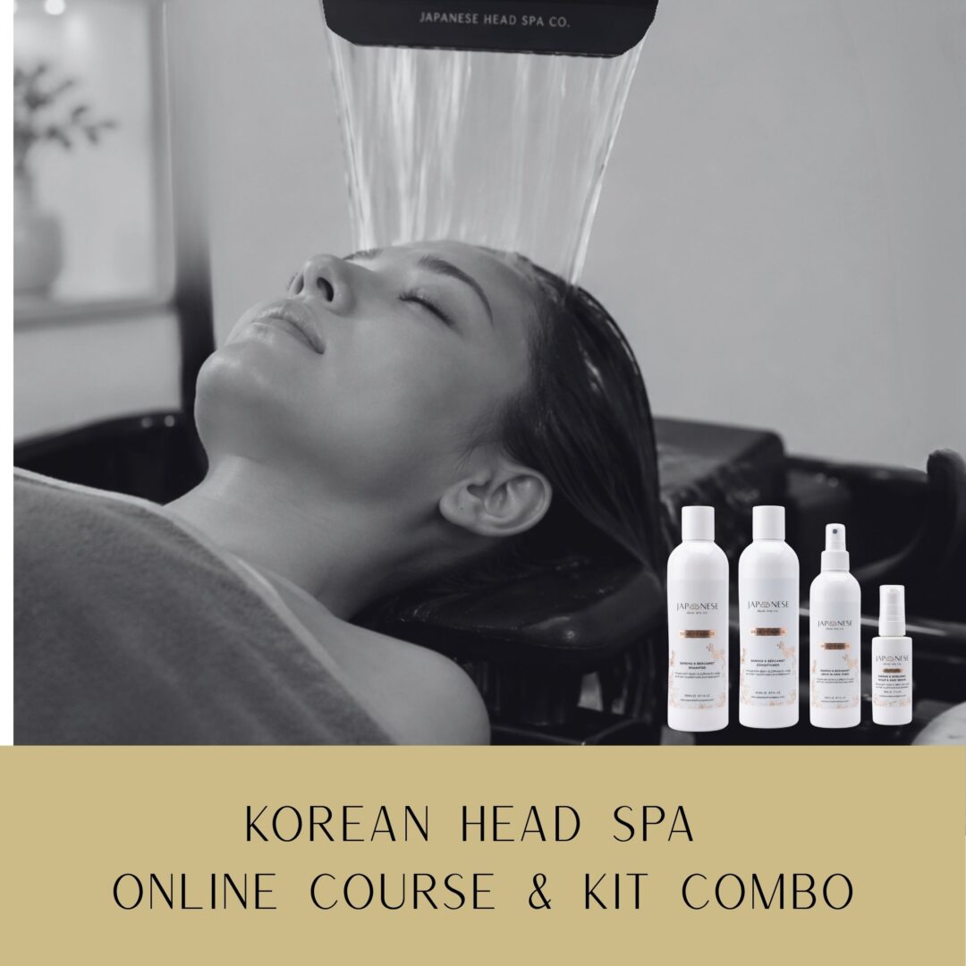 ONLINE Korean Head Spa Course & Kit Combo