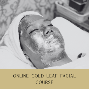 Online 24K Gold Leaf Facial Course